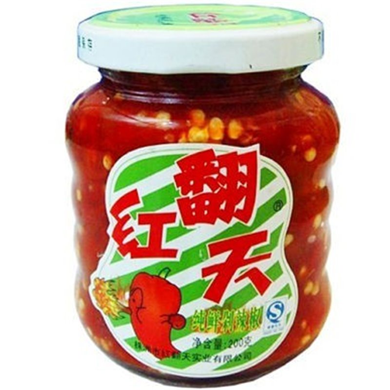红翻天纯鲜剁辣椒200g